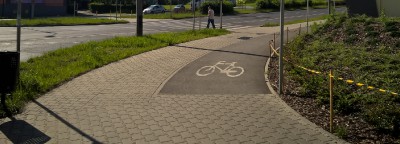 Ścieżka rowerowa przy ul. Korfantego_7