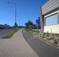 Ścieżka rowerowa przy ul. Korfantego_8